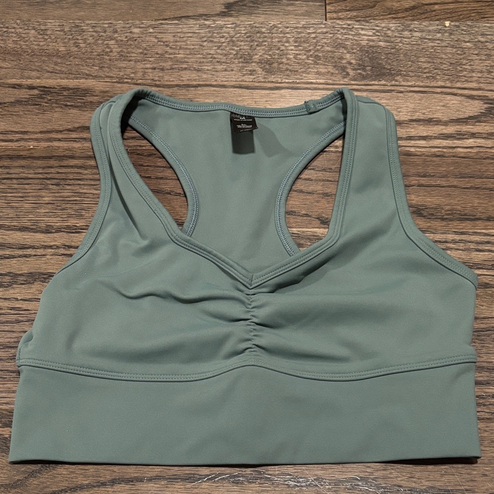 90 Degree Women's Green Sports Bra
